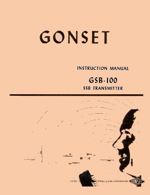 Gonset gsb 101 manual